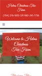 Mobile Screenshot of helmschristmastreefarm.com
